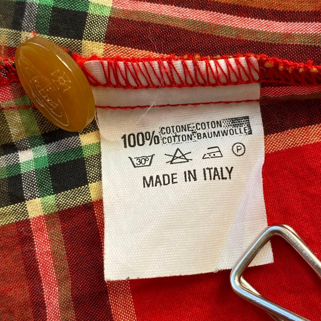 【美品】ヴィヴィアンウエストウッド　ブラウス　フリル　オーブボタン　イタリア製