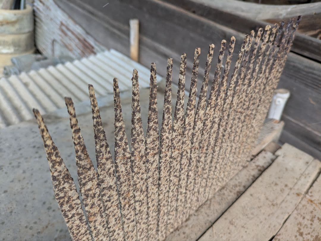 千歯こき　約60cm x 30cm　古道具　アンティーク　DIY