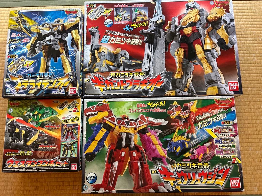 バンダイ 獣電戦隊キョウリュウジャー カミツキ合体 DXキョウリュウジン+α
