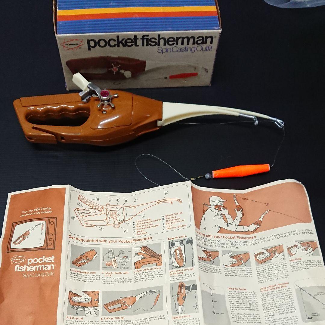 レトロ　pocketfisherman 　made in　USA　1972