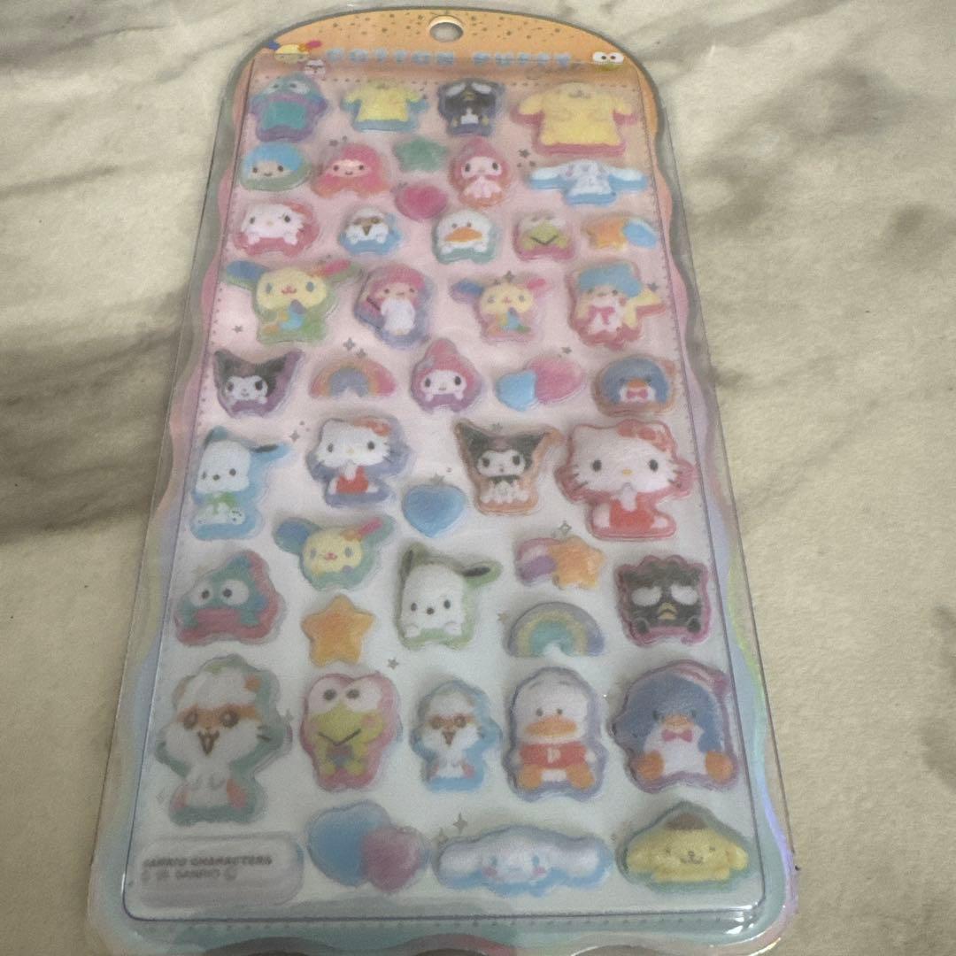 サンリオ ぷっくり うるちゅる シール