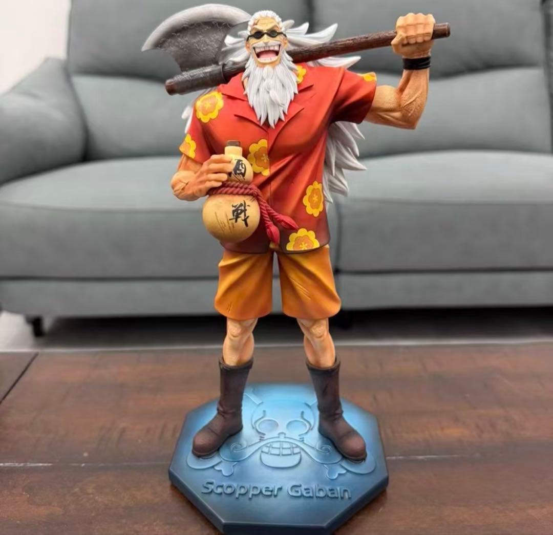 ワンピース スコッパー・ギャバン ガレージキット ガレキ スタチューX①