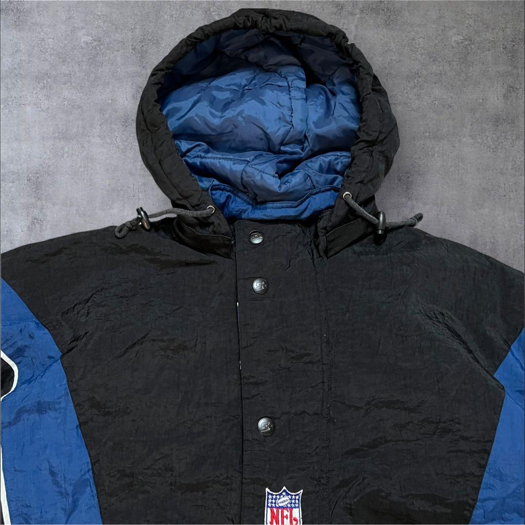 90s STARTER NFL カウボーイズ 中綿 アノラックパーカー
