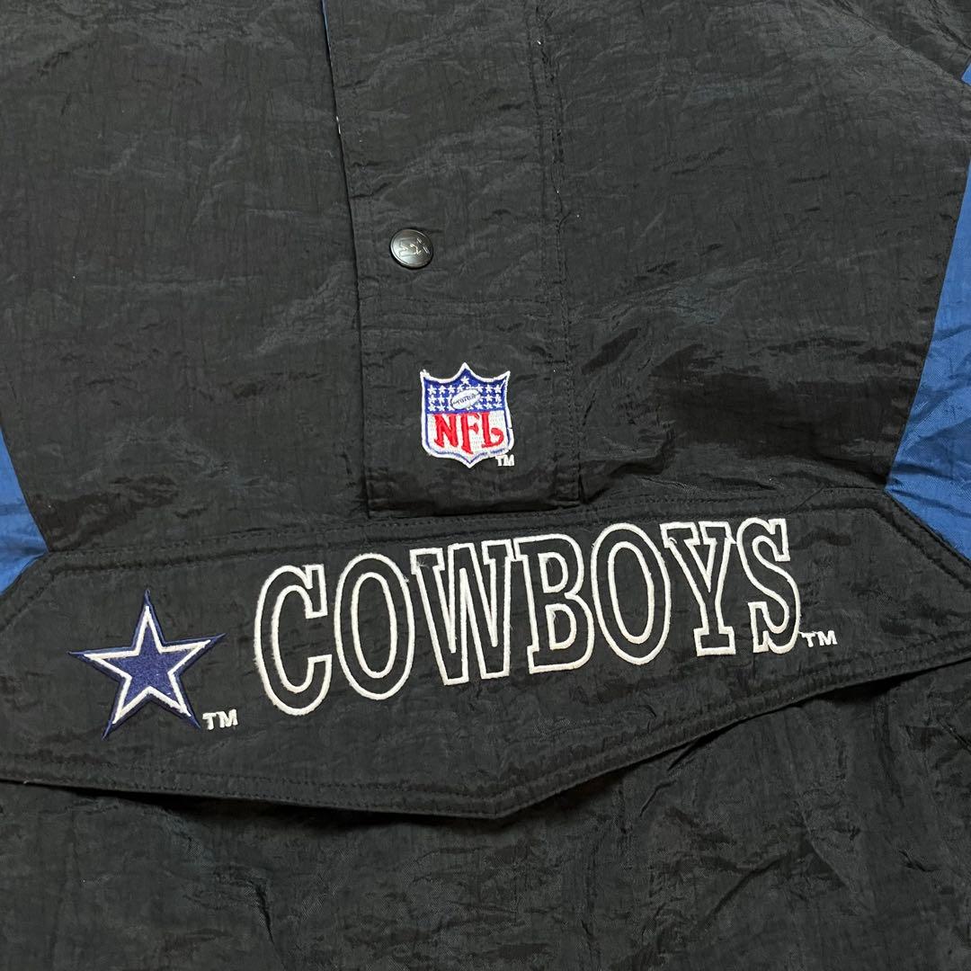 90s STARTER NFL カウボーイズ 中綿 アノラックパーカー