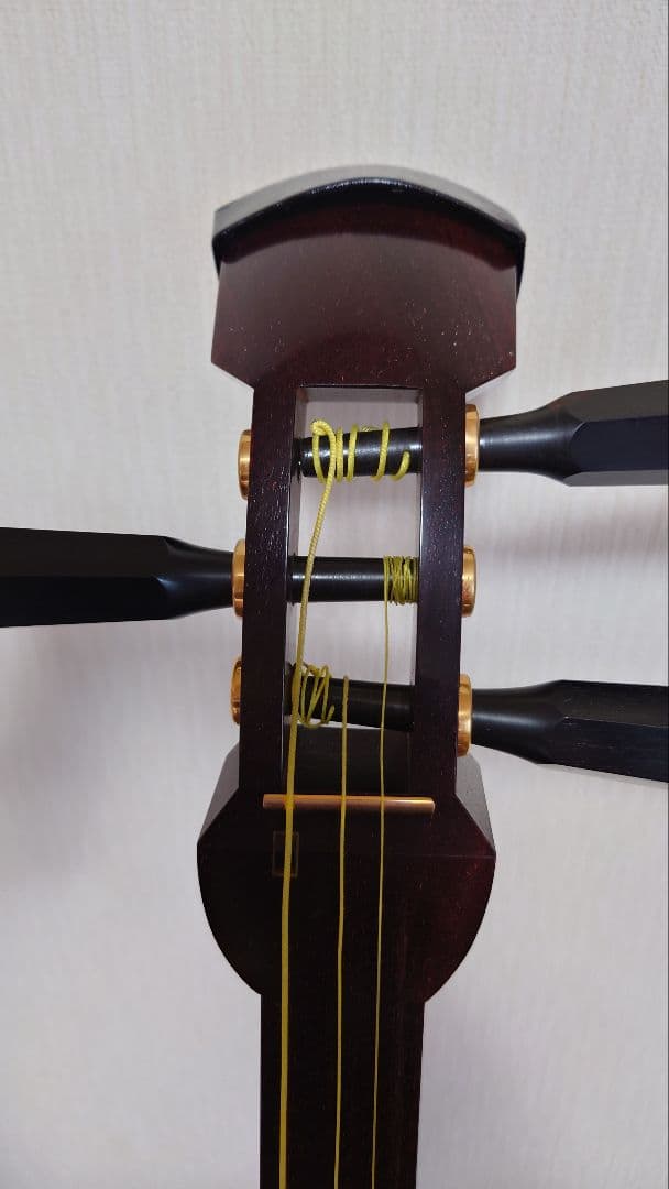 【青空さん専用出品】◆最高級品【津軽三味線/紅木総木目/金細】