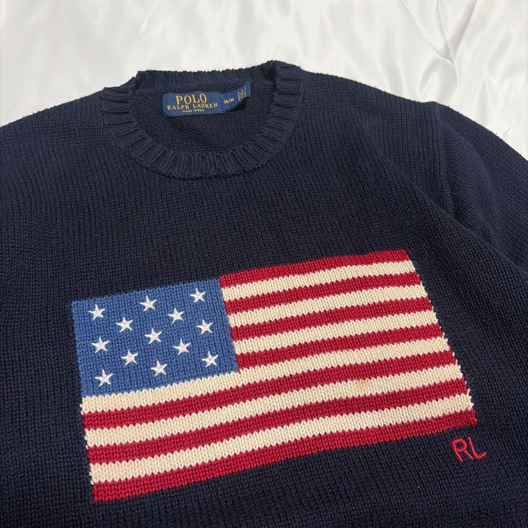 ®*️様 POLO Ralph Lauren 星条旗 ニット
