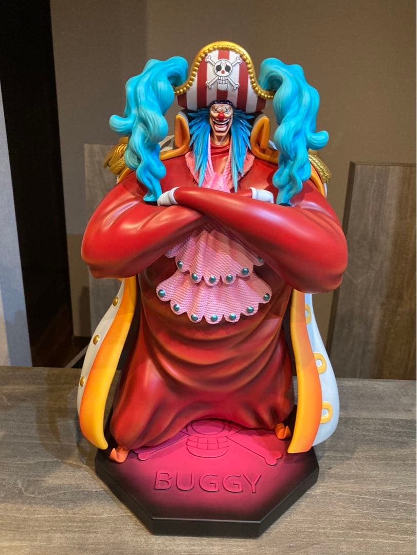 ワンピース　フィギュア　バギーpop 海外　maximum マキシマム　四皇