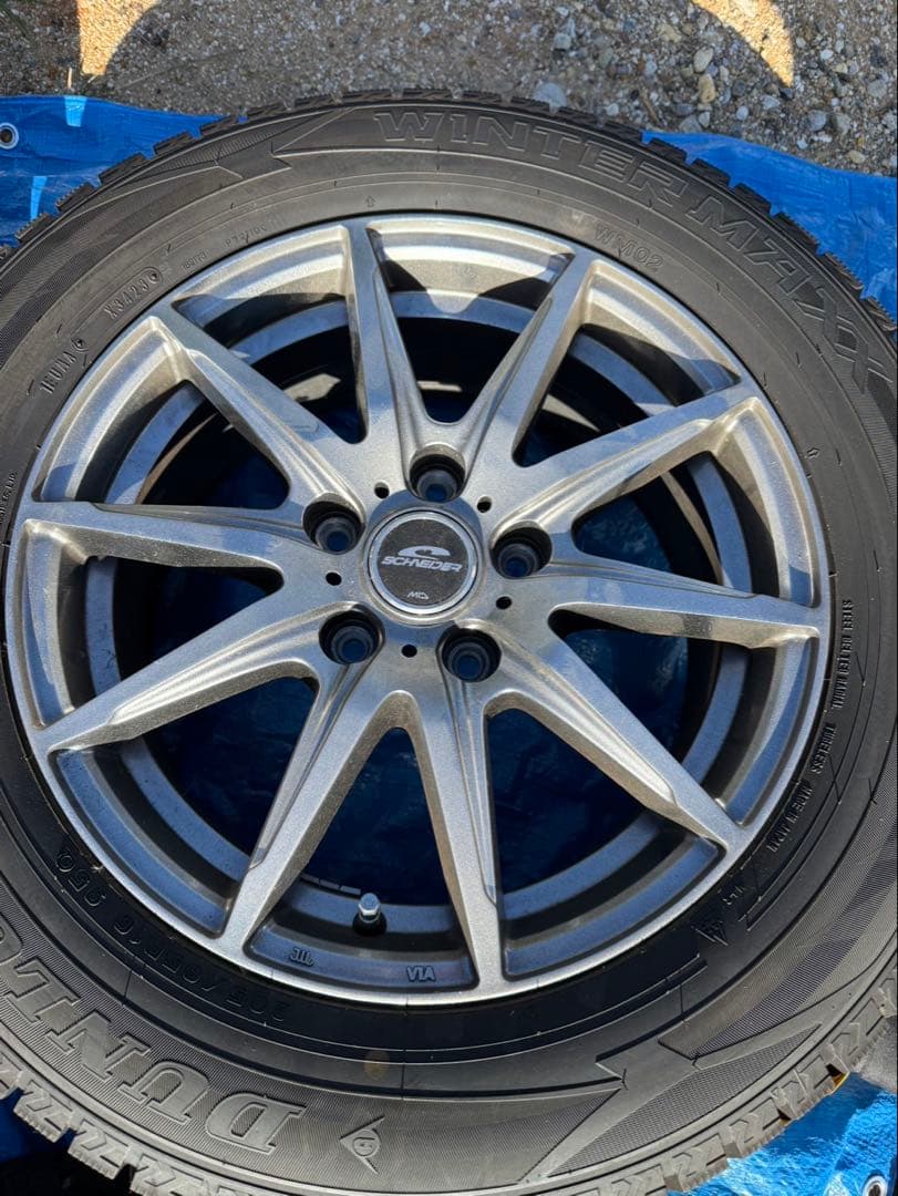 【送料込み】ダンロップ　WM02 205/65R16 95Q