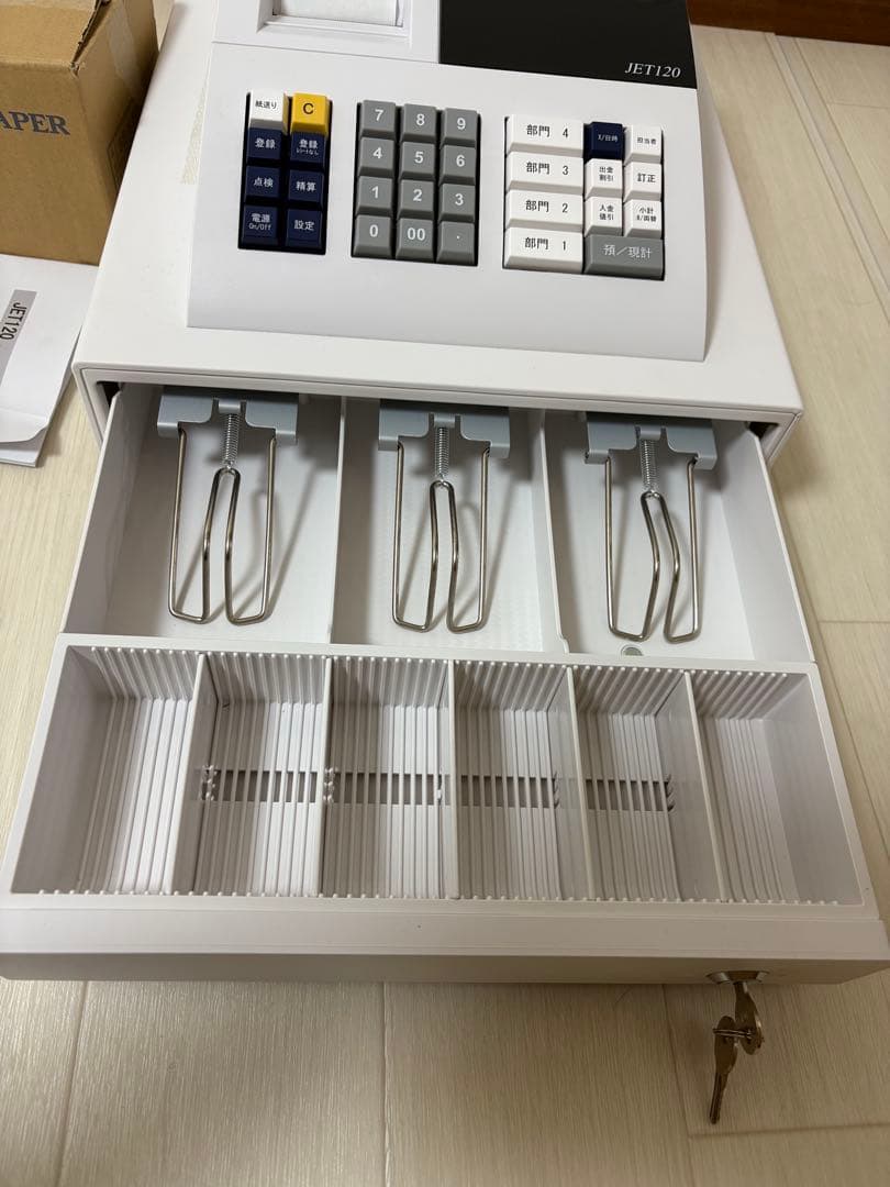 ●クローバー●電子レジスター●CLOOR-9092R●JET120●新品未使用品