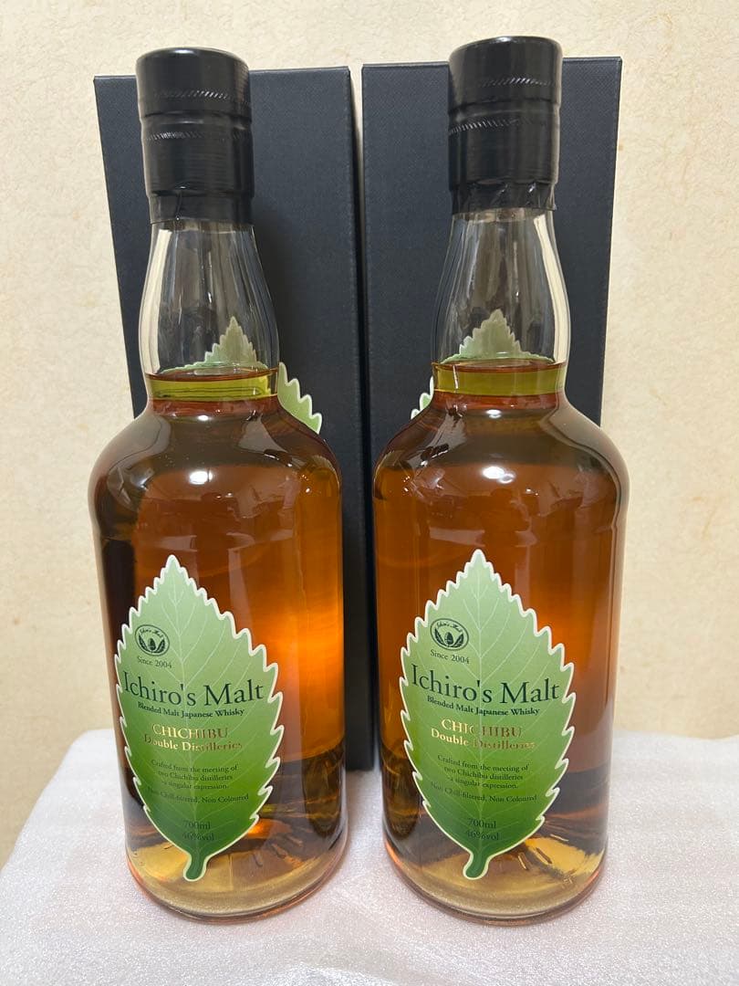 イチローズモルト・ダブルディスティラリーズ 46度 700ml两本