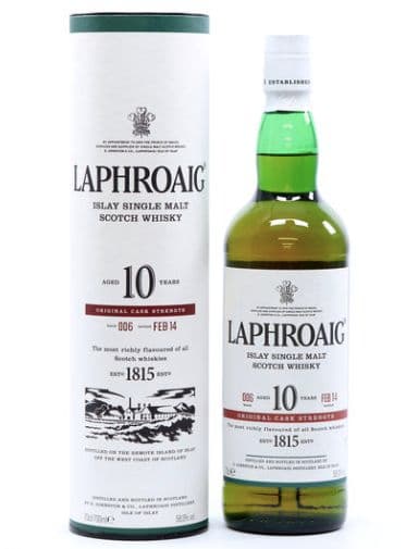 【新品・未開封】ラフロイグ 10年 オリジナルカスクストレングス バッチ 006