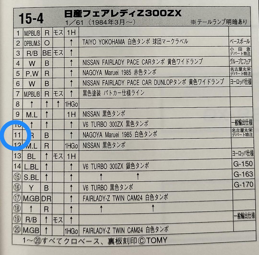 《赤箱トミカ15-4-11》フェアレディZ【丸栄デパート特注】未使用超美品