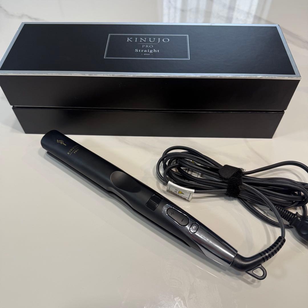 動作確認済⟡.KINUJO 絹女 ストレート プロ アイロン