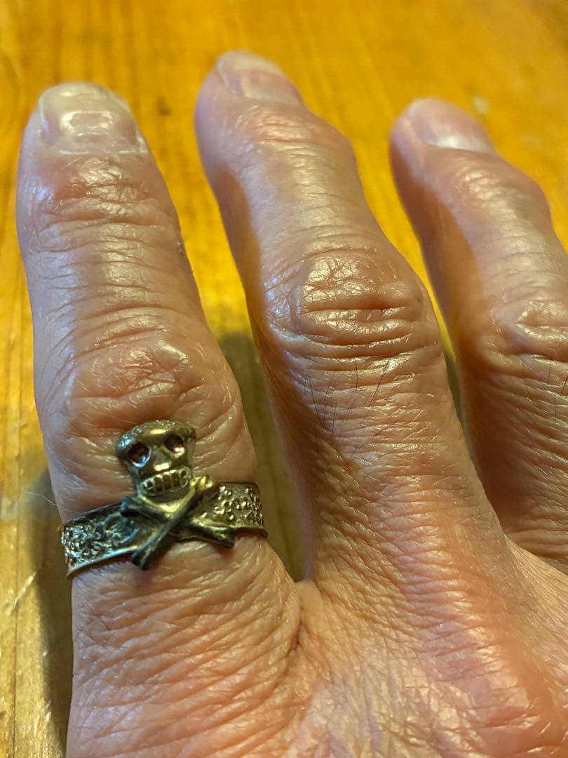 ビンテージ　スカル　髑髏　骸骨　ミッドセンチュリー ネイバーフッド　レトロ