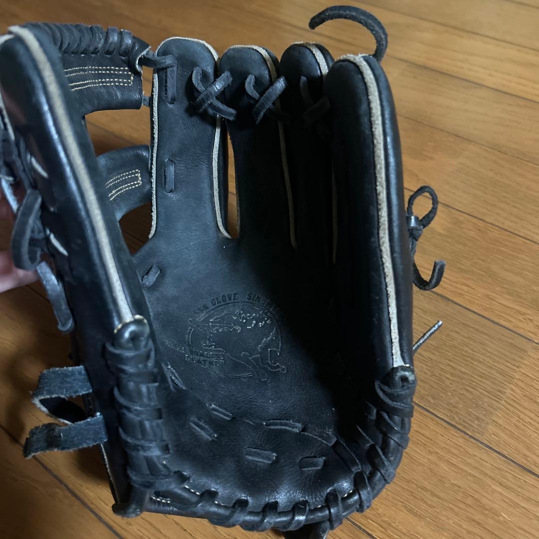 硬式野球グローブ 内野用 SSK 黒 レザー