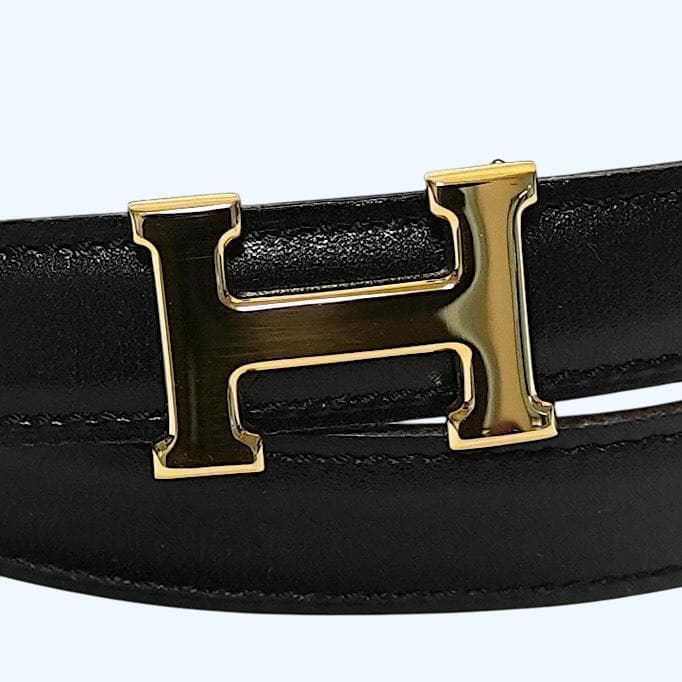 ✨保管未使用✨HERMES エルメス ミニHベルト ⚪︎Z刻印 85cm布袋箱付