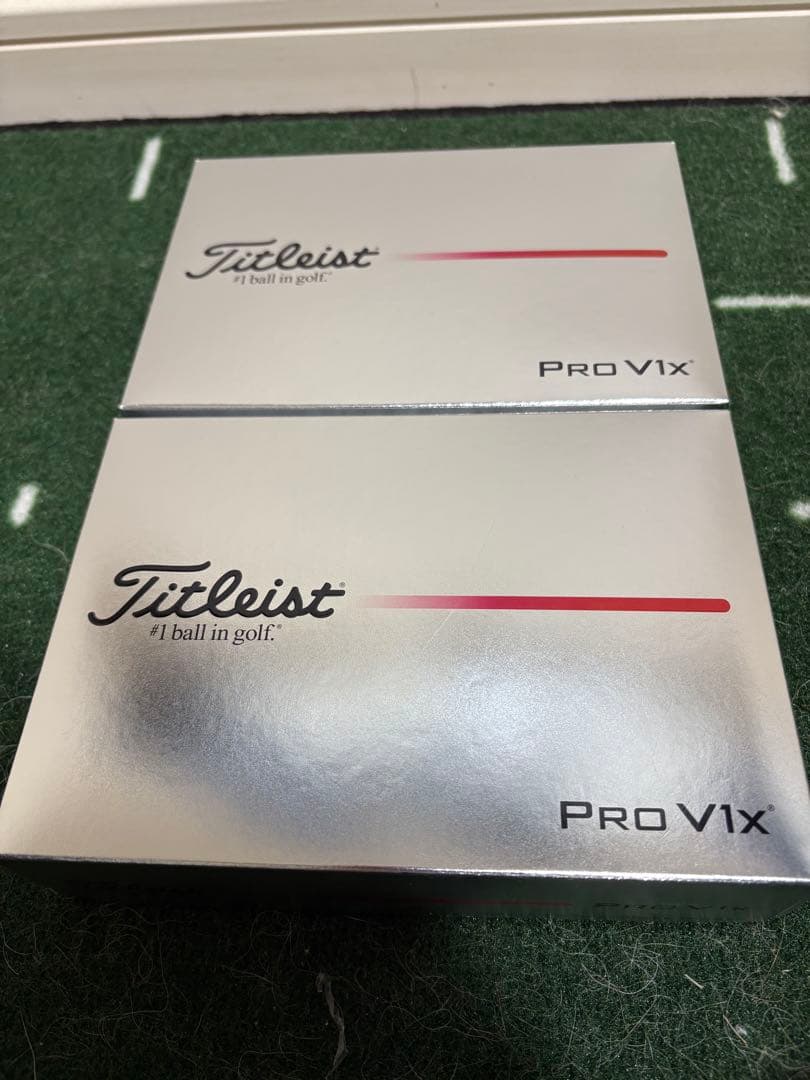 Titleist ProV1x 2025年モデル白 2ダース