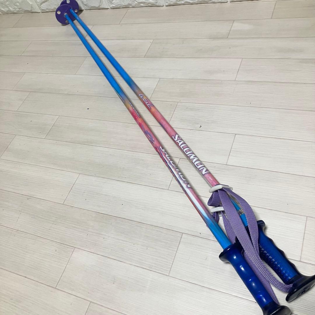 【良品】SALOMON DEMO8P3サロモン スキー160/ケース.ストック付