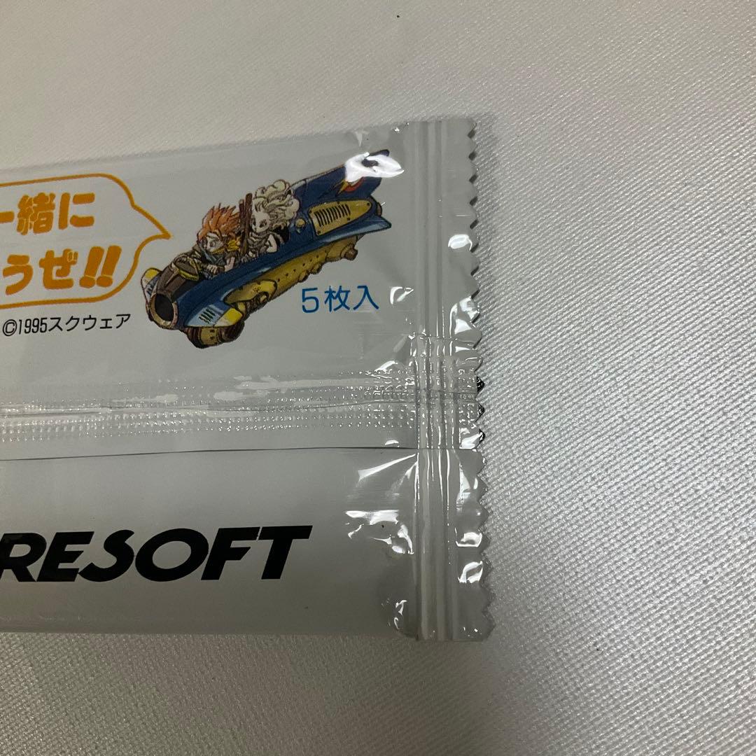 当時物　未開封　クロノ・トリガー 予約特典　特製プリズムカード　5枚入