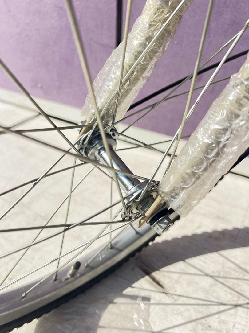 AERO折りたたみ自転車 ホワイト 小径