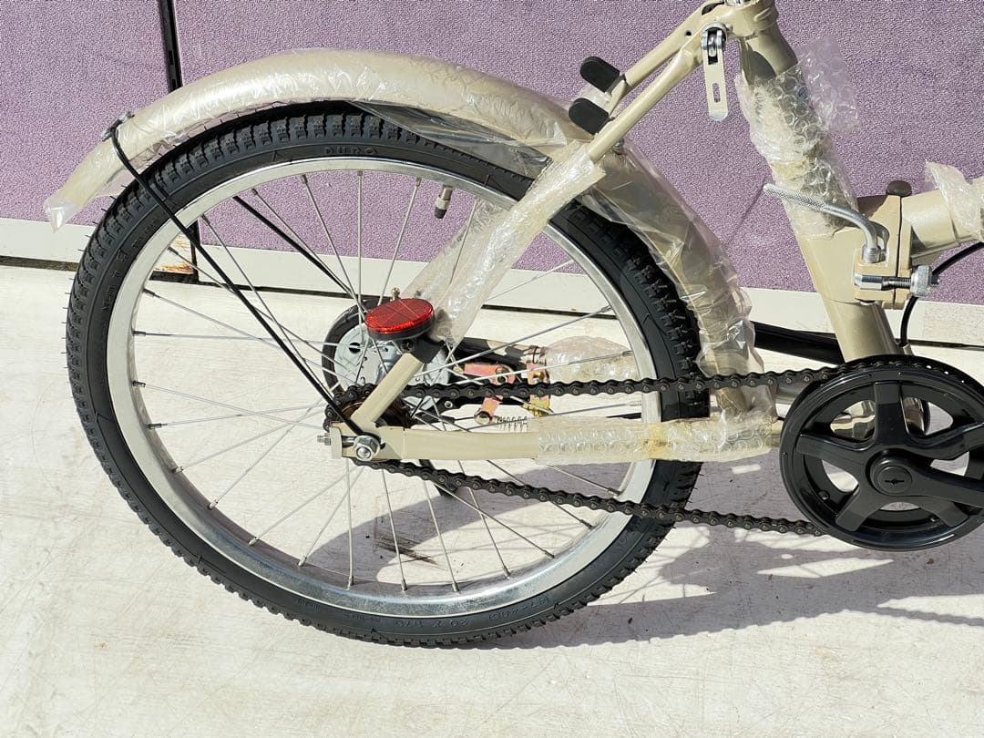 AERO折りたたみ自転車 ホワイト 小径