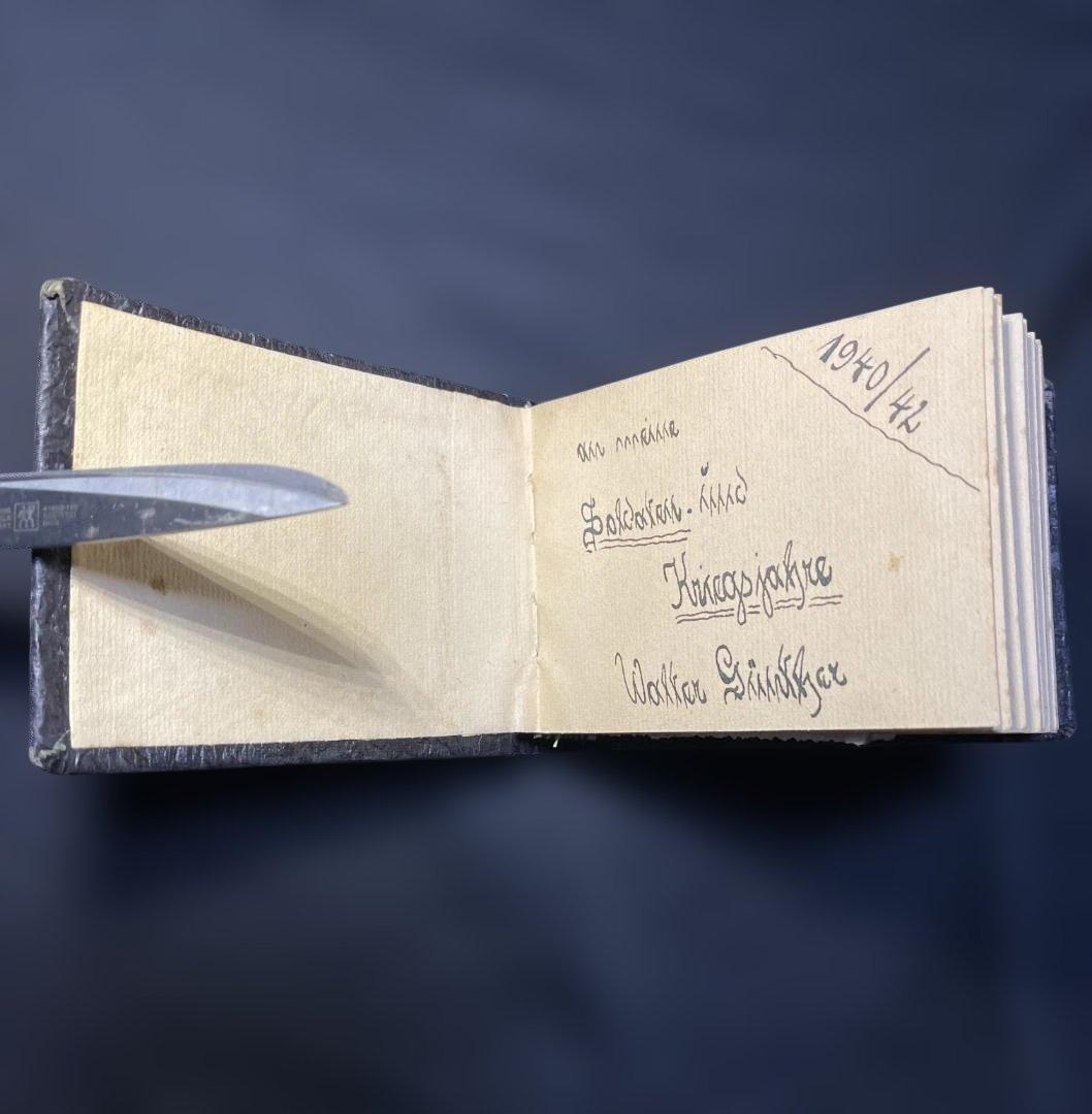 WW2　ドイツ軍　実物　国防軍　個人用　写真アルバム