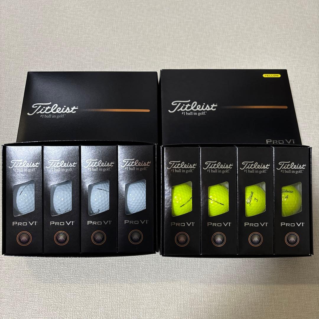 りゅ2ダースTitleist タイトリスト PRO V1 ボール