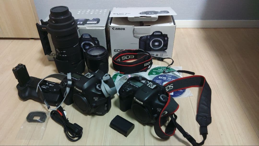 Canon EOS 5D Mark III & 7D Mark II セット