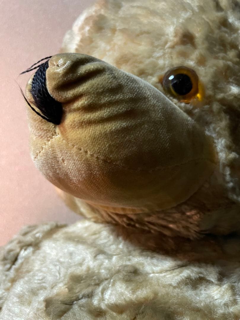 大きなビンテージ チーキー REG チーキーベア テディベア ビンテージ