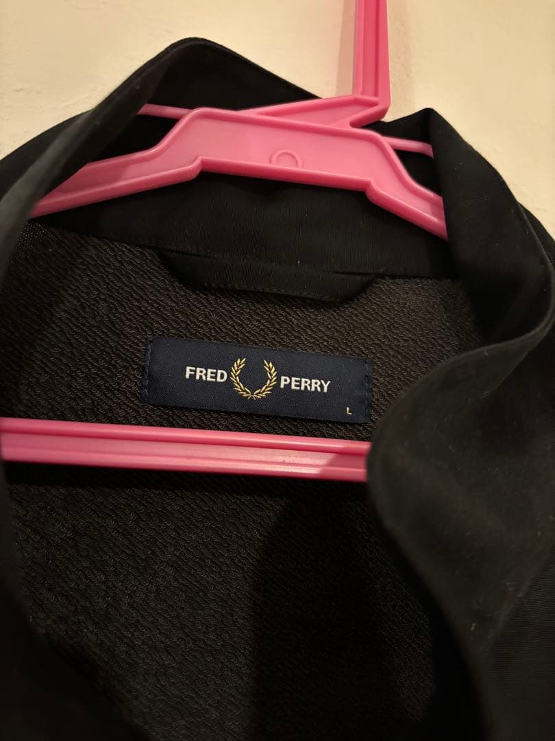 FRED PERRY ブラックジャケット L
