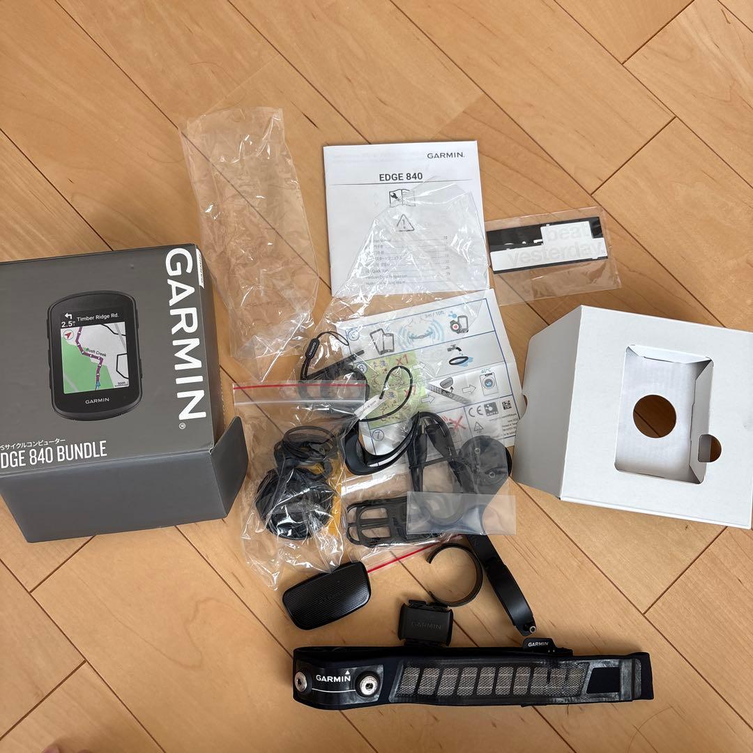 GARMIN EDGE 840 BUNDLE GPSサイクルコンピューター