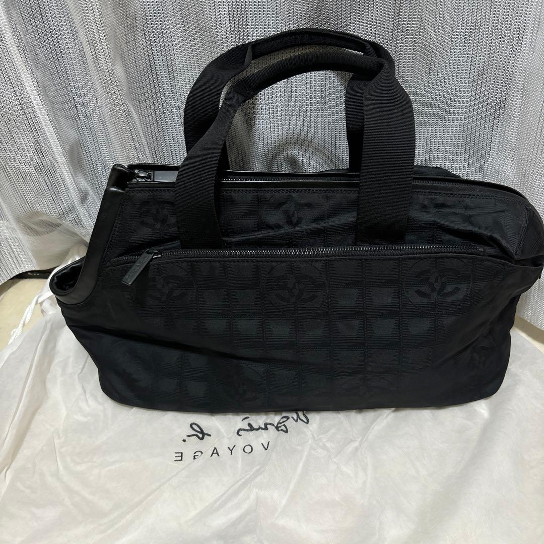 レア☆CHANEL ニュートラベルライン ペット キャリーバッグ 小型犬