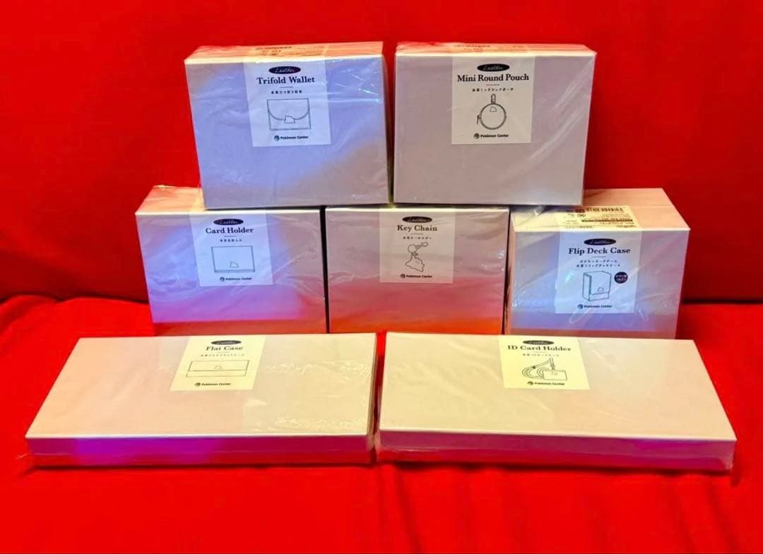 ポケモンセンター 限定 本革 メタモン 全種セット 7点 新品未開封　再販無し