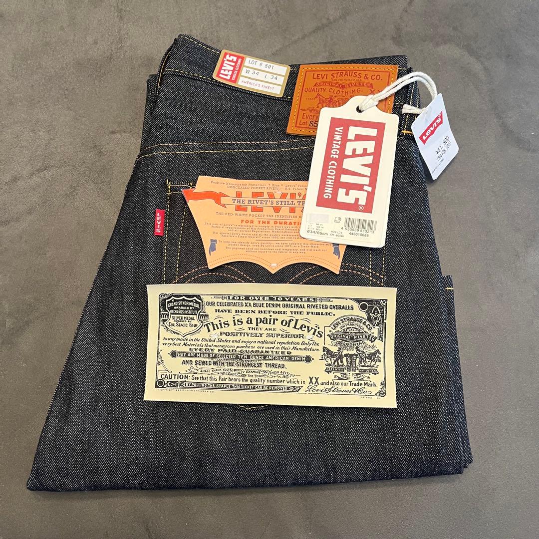 パンツ LEVI'S VINTAGE CLOTHING S501XX 1944 W34