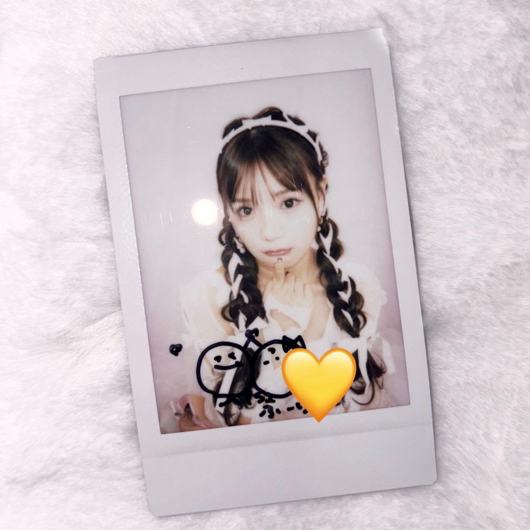 古澤里紗 LARME チェキ サイン