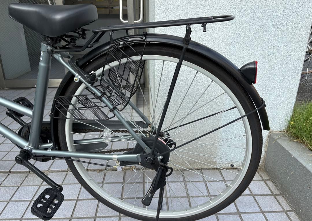 ベイスターズ　シティサイクル グレー 26インチ　引き取り限定