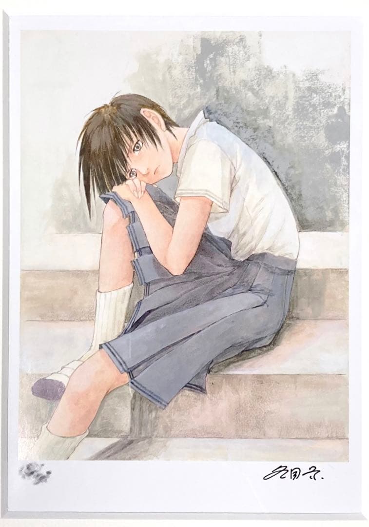 冬目景　サイン入りアートグラフ【羊のうた　八重樫葉】