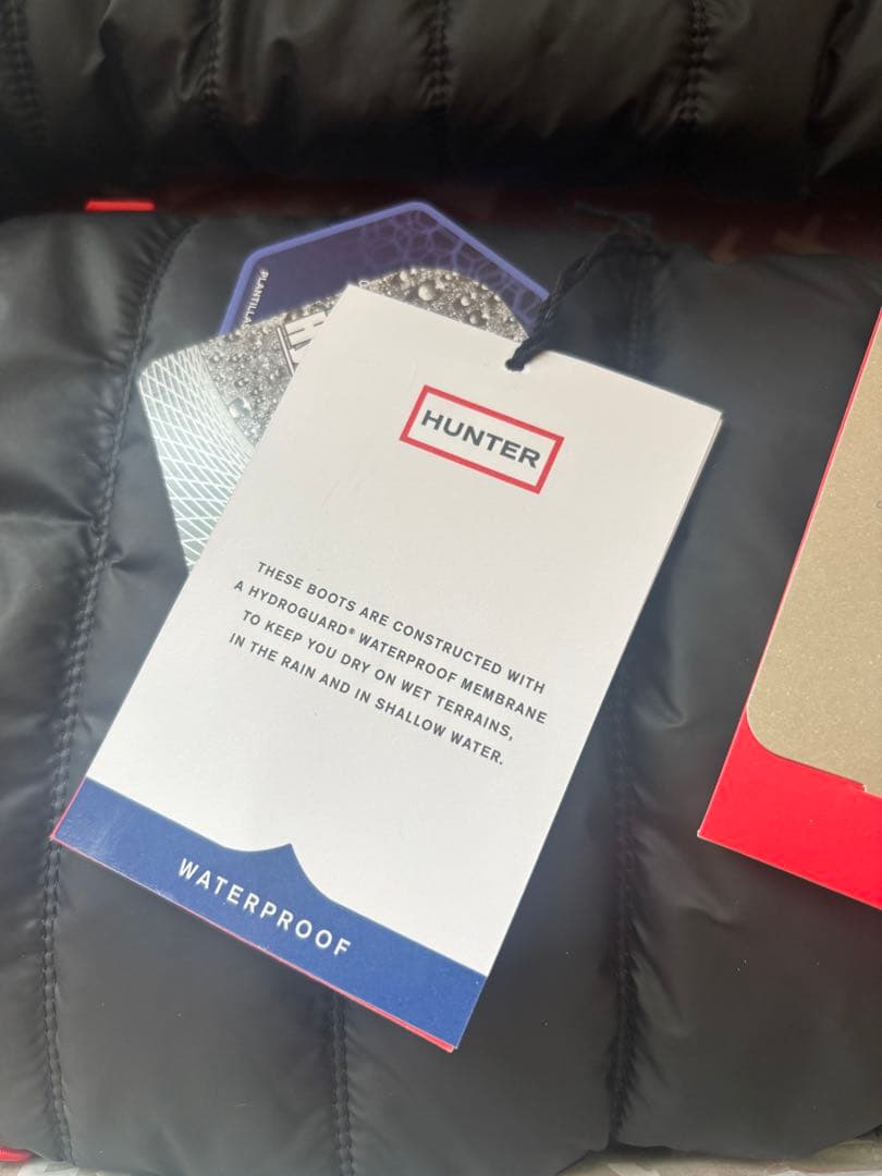【Hunter】スノーブーツ　ハンター黒　WFT2108WWU