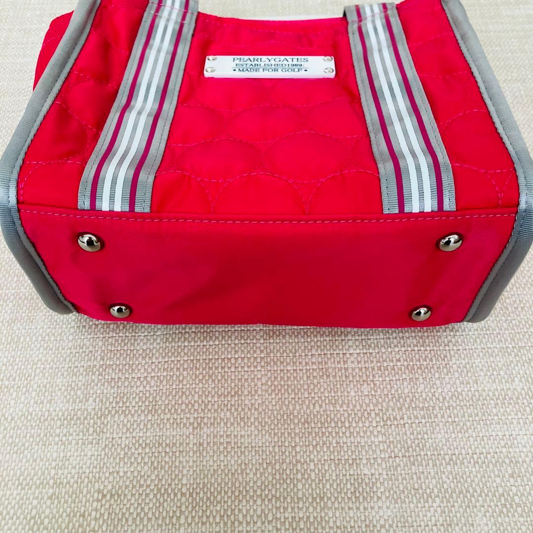 【新品タグ付】パーリーゲイツ カートバッグ 2way キルティング ニコちゃん