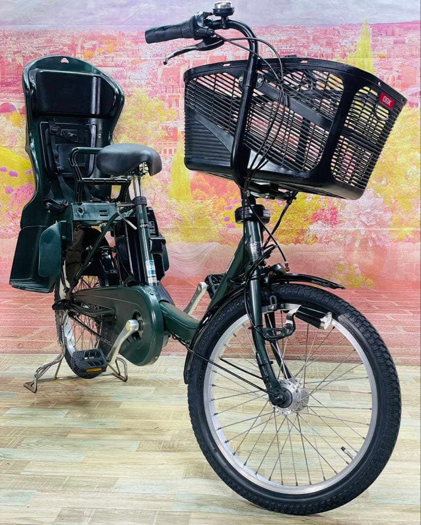 ZK3366 [大容量13.2Ah]電動自転車 パナソニック 子供乗せ20インチ