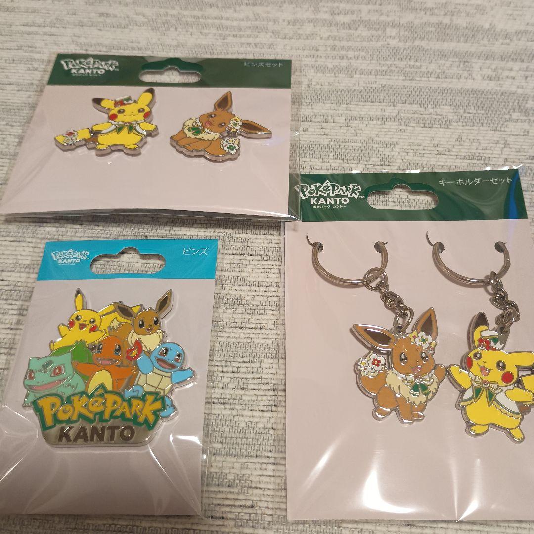 ポケパークカントー限定　ピンバッジセット