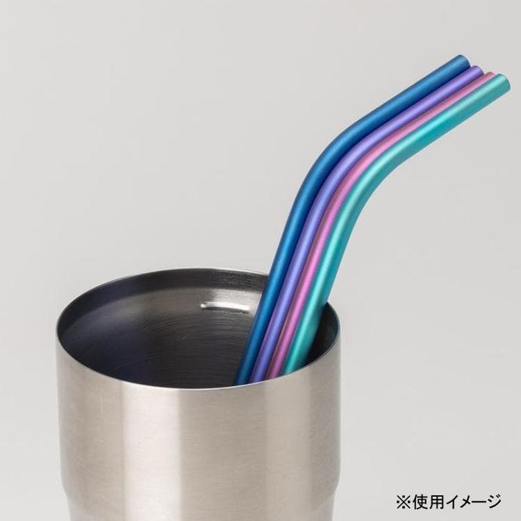 新品未開封☆スノーピーク 雪峰祭 限定 チタンストロー 4本セット