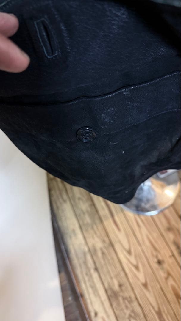 珍品　share spiritレザーエプロン　ゴートスキン. 箱new