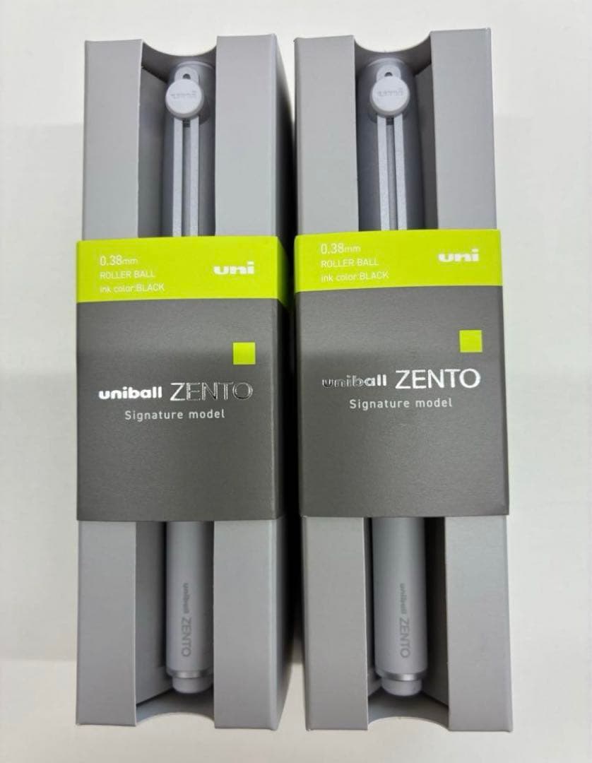 uniball ZENTO ユニボールゼント シグニチャーモデル 0.38 2本