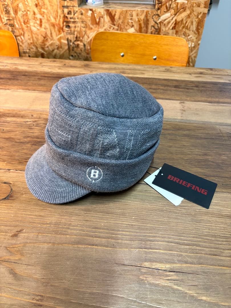 BRIEFING GOLF KNITWORK CAP ニットワークキャップ 帽子