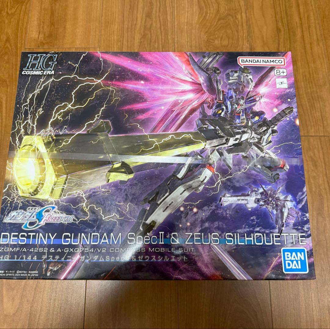 hg デスティニーガンダム SpecII &ゼウスシルエット