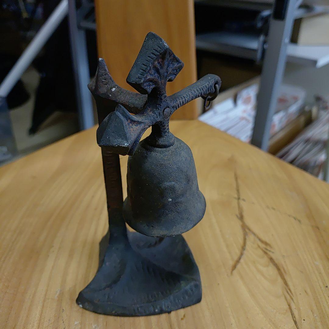 呼び出しベル　呼び出しチャイム　レトロ　アンティーク　真鍮製