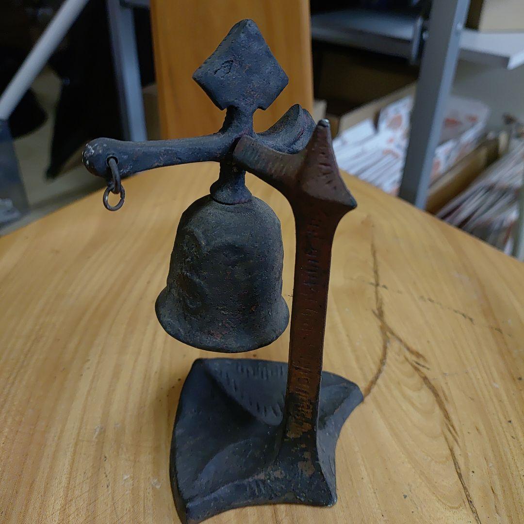 呼び出しベル　呼び出しチャイム　レトロ　アンティーク　真鍮製