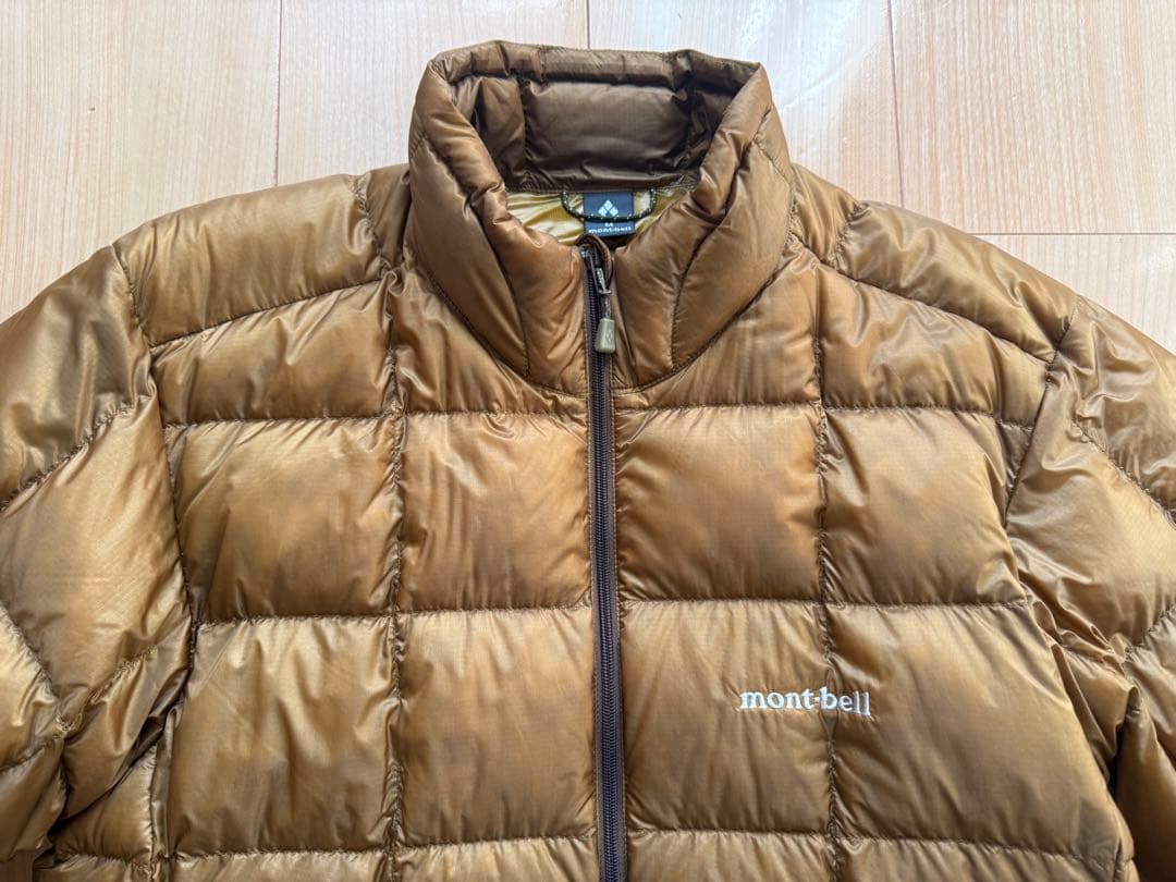 モンベル　スペリオダウンジャケットM　田中シェン
