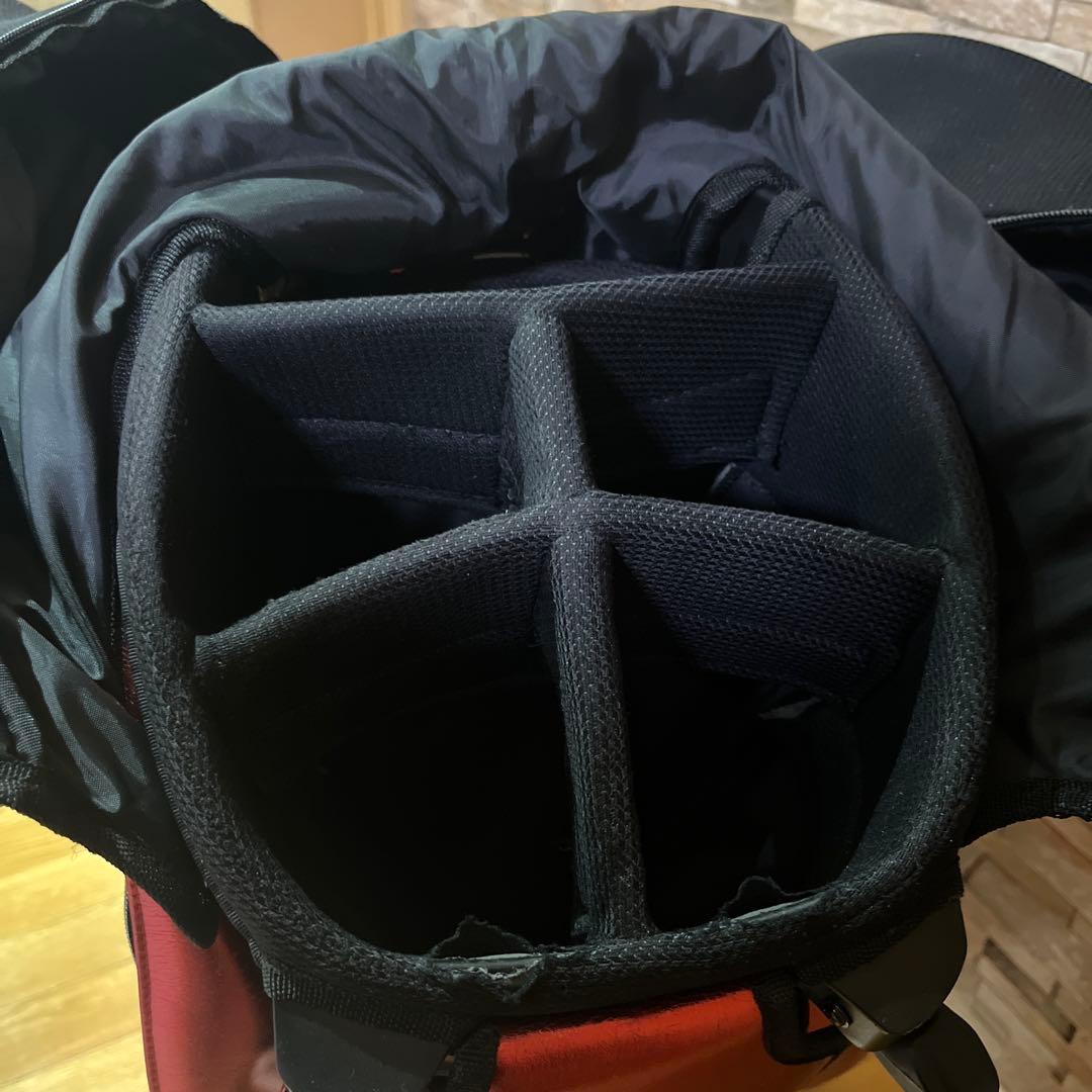 Titleist 赤 キャディバッグ